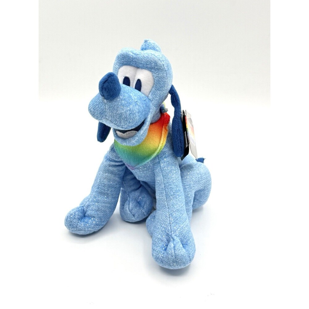 Disney Rainbow Collection PLUTO Plush Toy NEW W/TAGS LIMITED EDITION